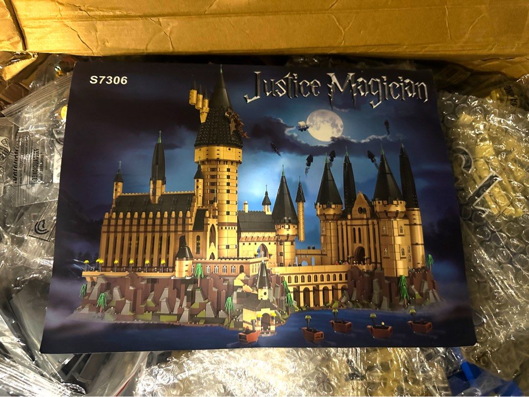 S7306 Justice Magician Set Hogwart Castle Hobbies Toys Toys