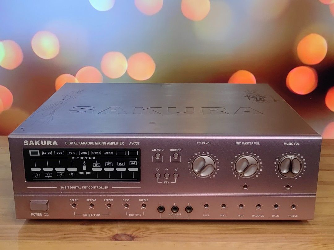 Sakura AV-737 Amplifier on Carousell