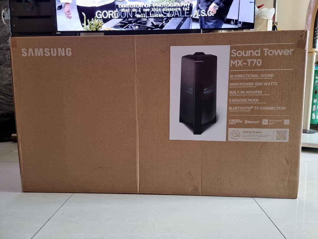Samsung sound tower MX-T70 BRAND NEW, Audio, Soundbars, Speakers ...