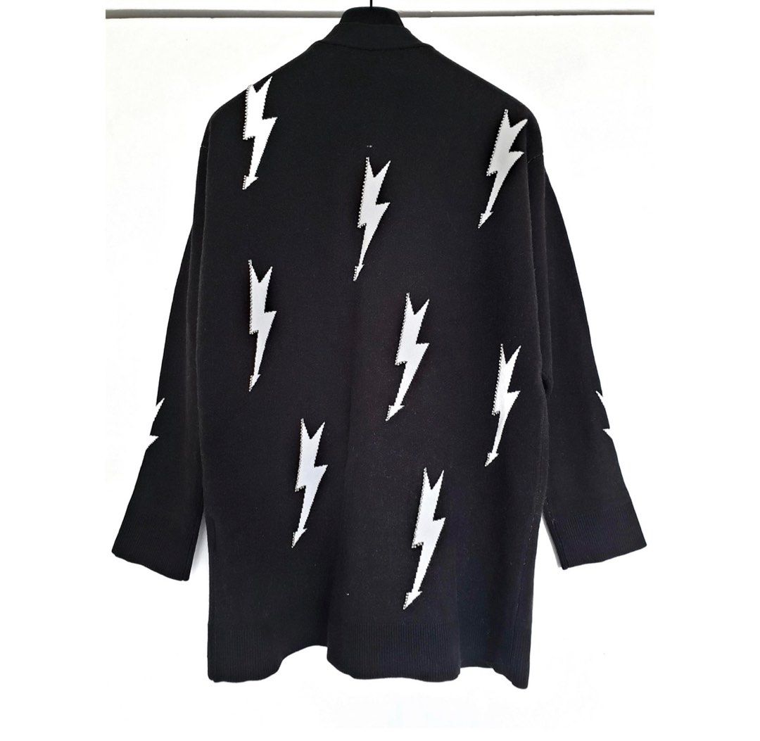 Sandro lightning bolt cardigan online