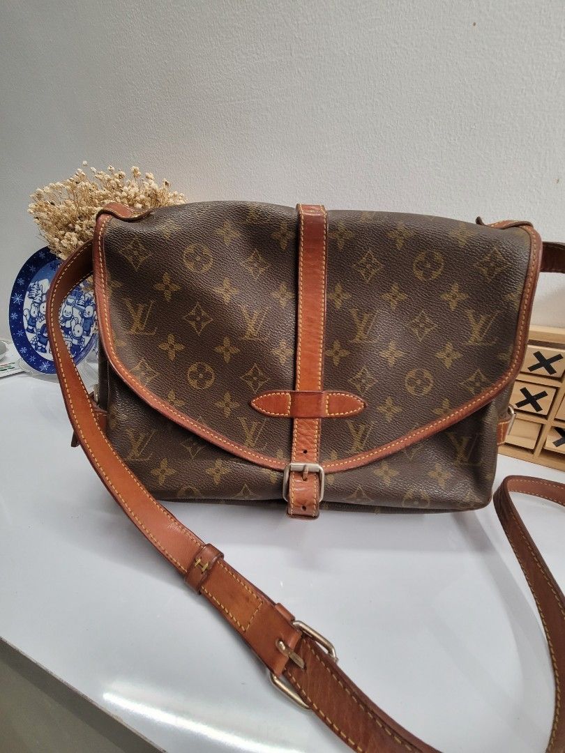Saumur Lv sling (Category: Luxury Bags & Wallets) located in Antipolo. Submitted by dlolin (Listing ID 1244433031, Image 1). Description: Can pass as authentic See last photo for the price I bought it for..