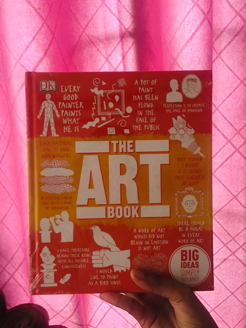 SEALED The Art Book Hardcover by DK Big Ideas Simply Explained on