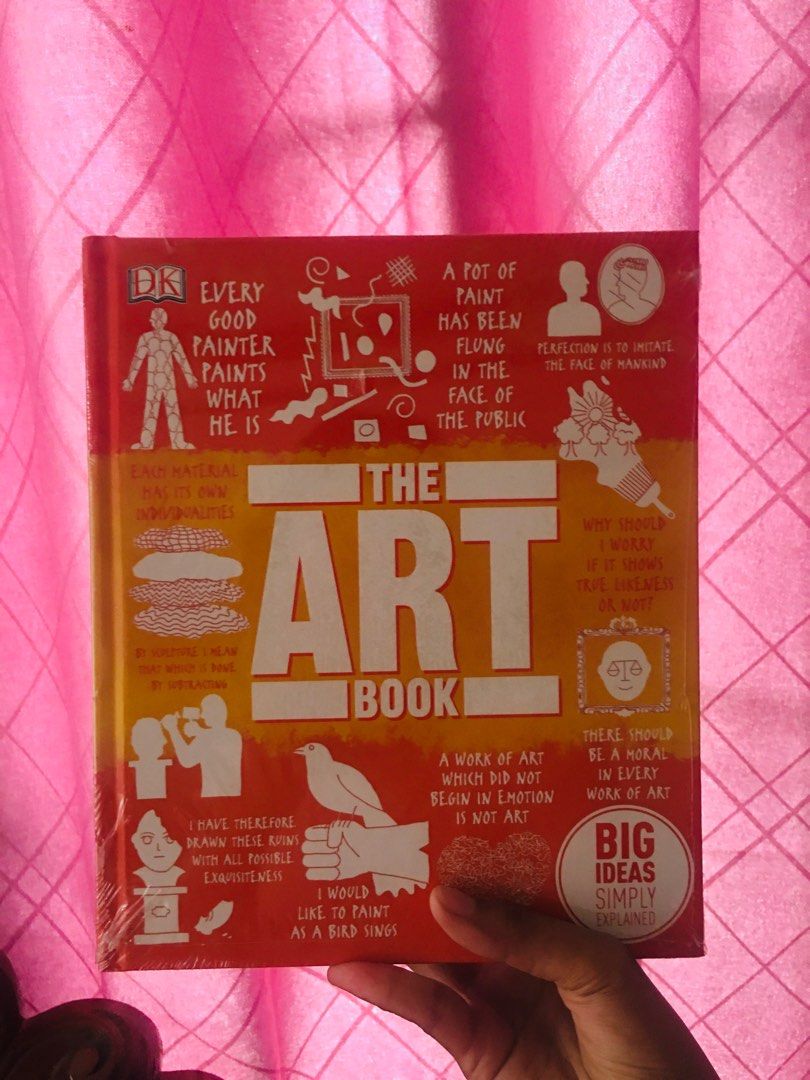 SEALED The Art Book Hardcover by DK Big Ideas Simply Explained on