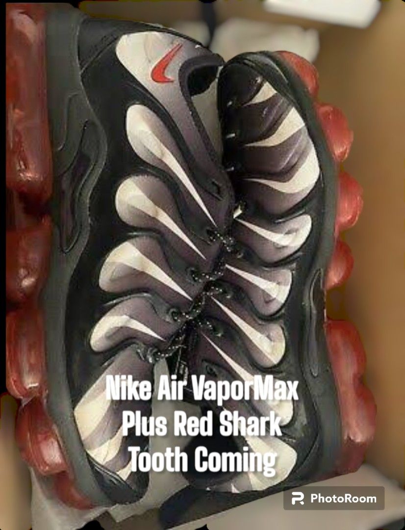Sepatu Nike Air VaporMax Plus Red Shark Tooth