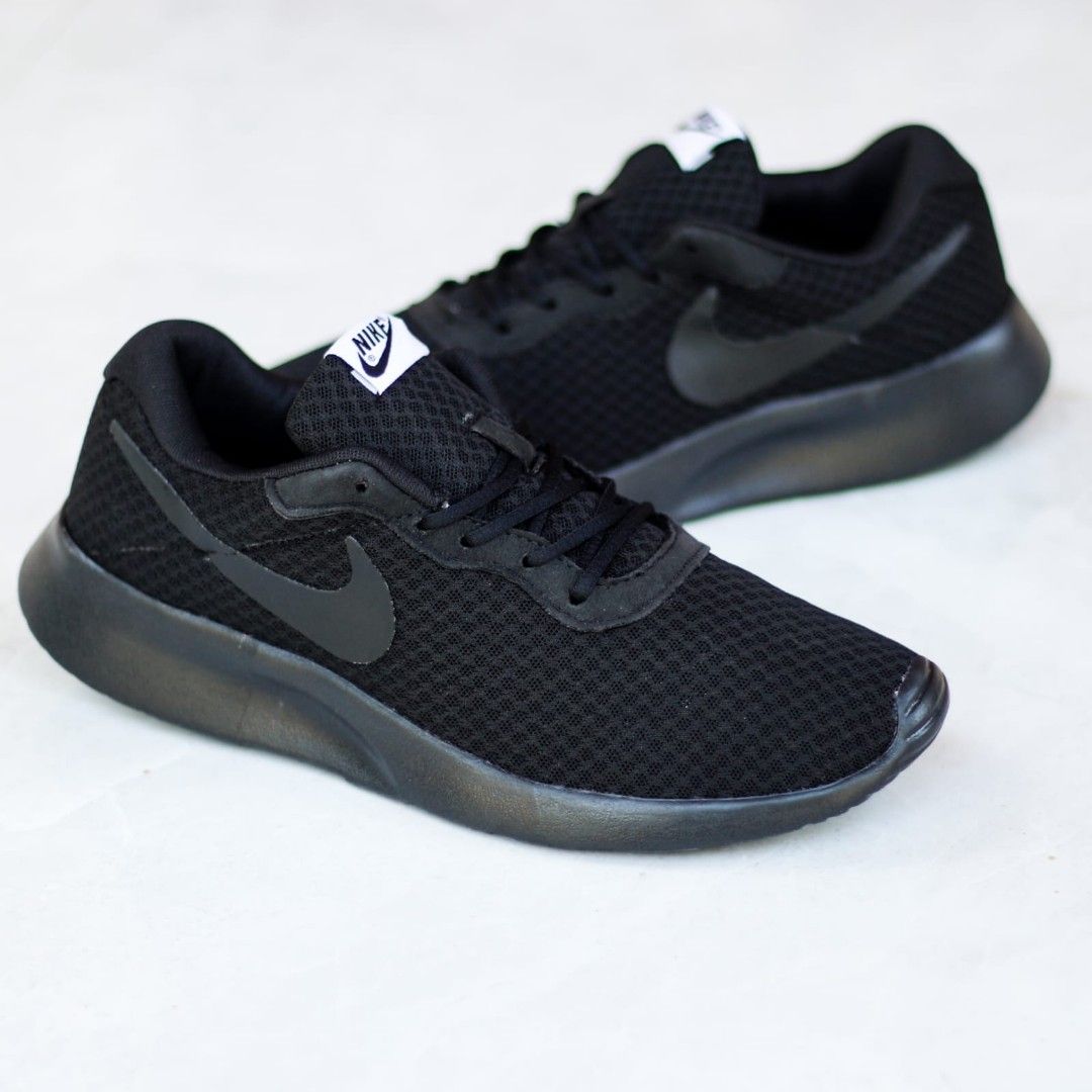 Sepatu nike full black original cheap