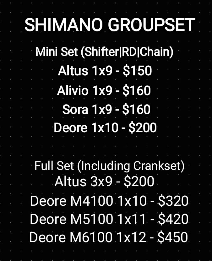 Shimano store alivio 1x10