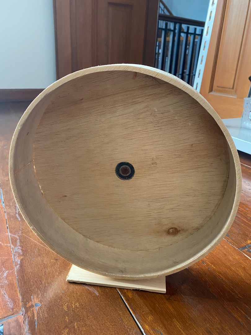 Silent wheel diameter 29cm, Perlengkapan Hewan, Aksesoris Hewan di ... - Excellent Silent Wheel For Bird Macaw