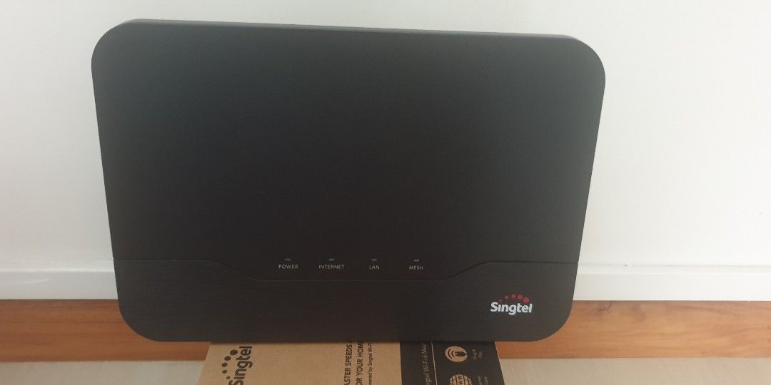 Singtel Mesh Router (5G), Computers & Tech, Parts & Accessories ...