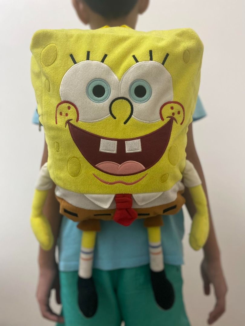 Spongebob shop plush backpack