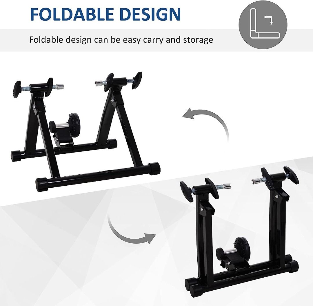 Foldable bike hotsell indoor