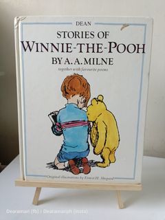 Stories of Winnie-the-Pooh Big Hardbound Children's Book by AA Milne