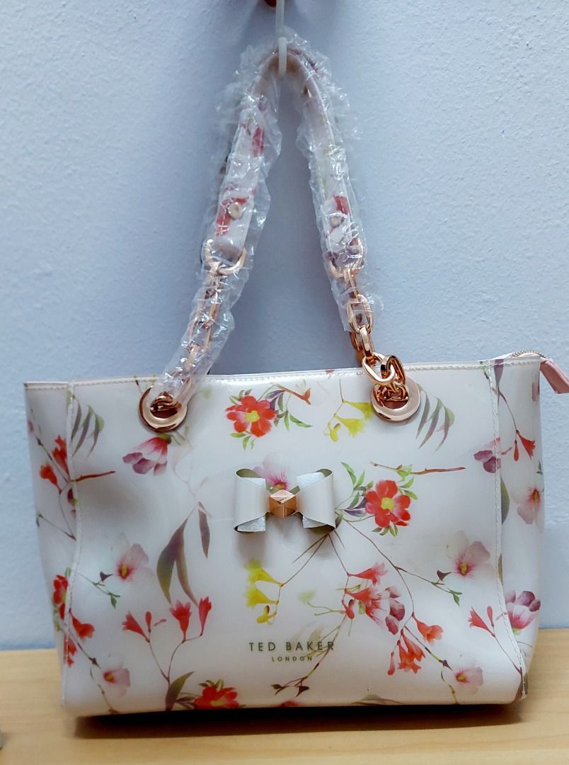 Ted Baker Floral Tote Bag, Women's Fashion, Bags & Wallets, Tote Bags on  Carousell