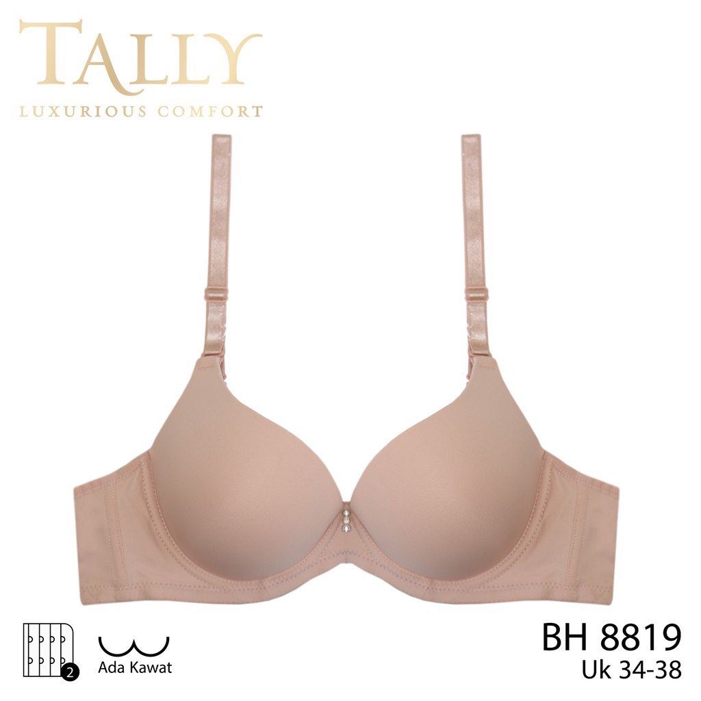 Jual Tally Bra Kawat Bahan Licin Seamless Busa Tebal Cup B Kait 2 Double  Push Up Bh 004 - Abu 32 Di Seller Tally Underwear Official Store -  Keagungan, Kota Jakarta Barat