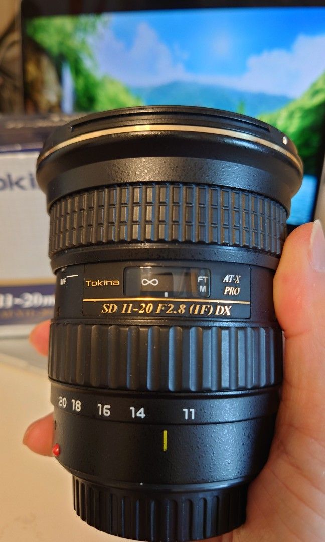 Tokina 11-20mm f2.8 for canon 90%new, 攝影器材, 鏡頭及裝備- Carousell