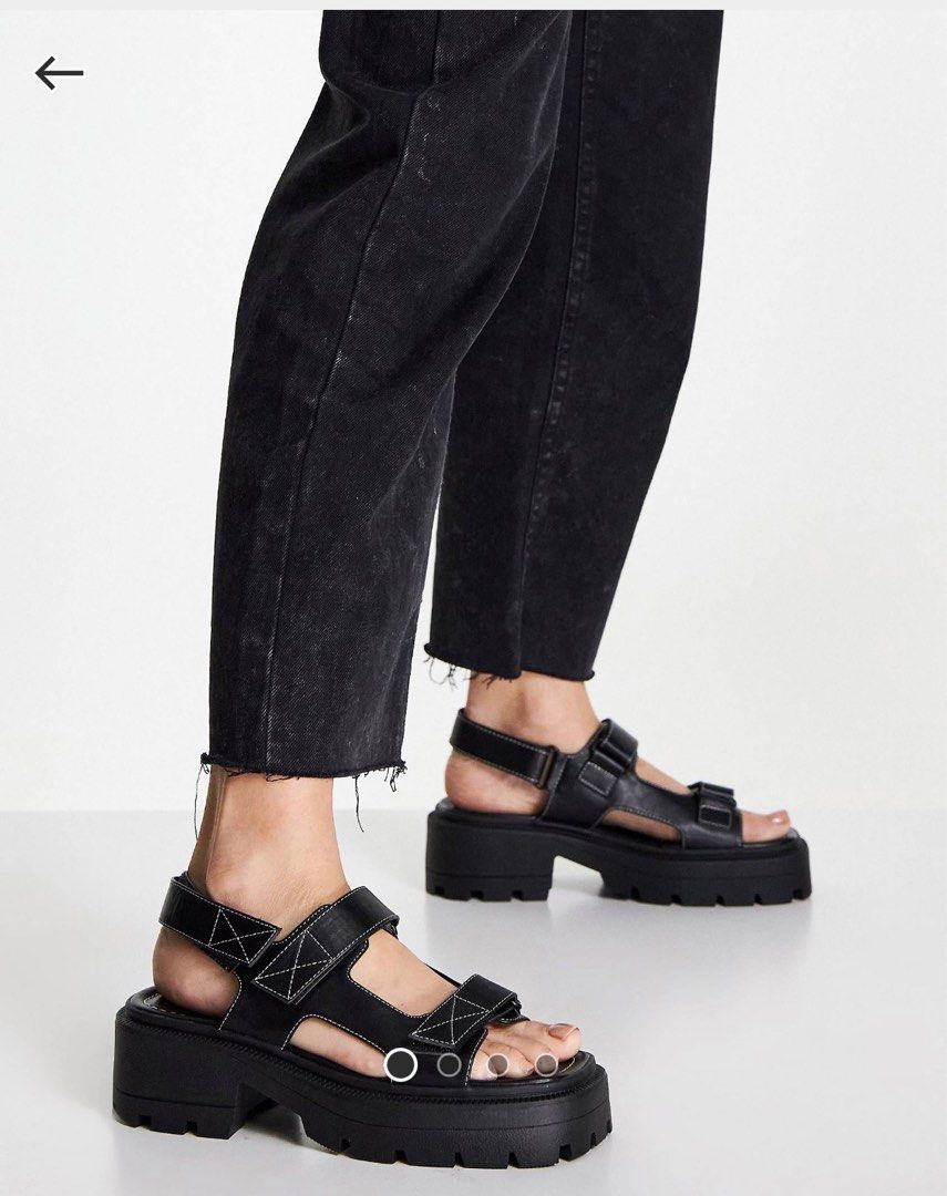 Topshop Pedro Chunky Sandals Women s Fashion Footwear Sandals