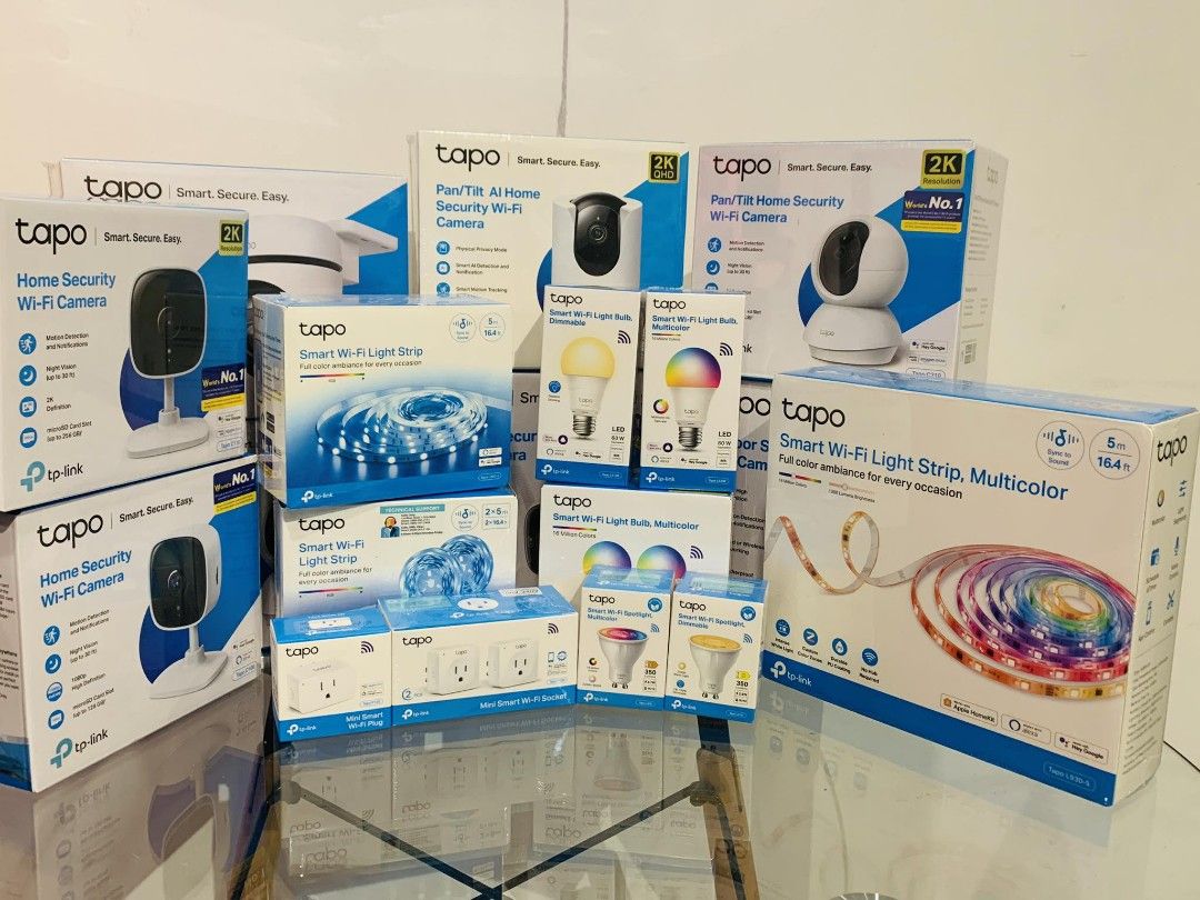 TP-Link Tapo Products (Category: Networking) located in Makati City. Submitted by techubstoreandaccessories (Listing ID 1244276360, Image 1). Description: Tp-Link Tapo Products Price starts @ 296.00 On Hand Ready to Ship/Pick-Up‼️ DETAILS: ✅Actual picture posted. ✅BRAND NEW & ORIGINAL. ✅7 days replacement with warranty. (Terms and conditions apply). ✅With Sales Invoice (BIR REGISTERED) and Warranty Receipt. ✅WE ACCEPT BULK ORDERS! ✅Direct supplie