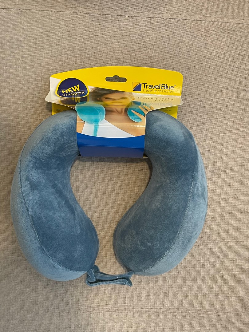 Travel blue tranquillity neck pillow clearance