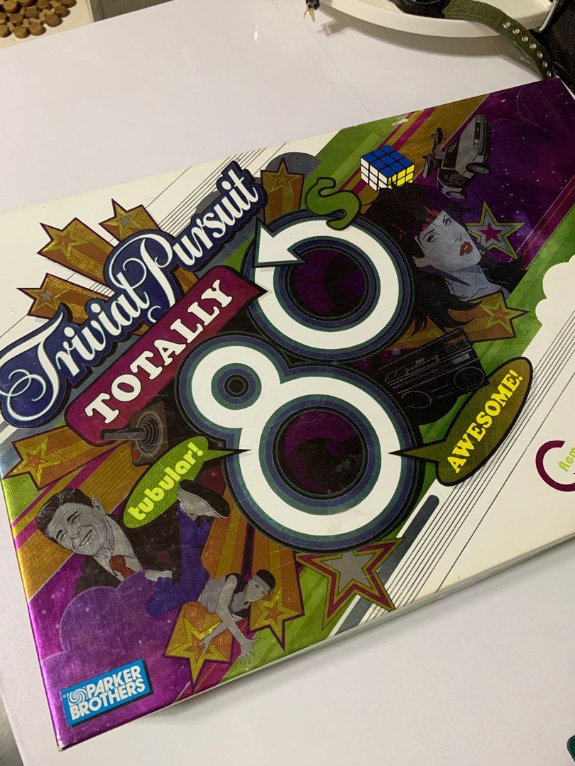 Trivial Pursuit Totally 80s Board Game (Category: Board Games & Puzzles) located in Santa Ana. Submitted by wonisun (Listing ID 1244415946, Image 2). Description: Barely Used .