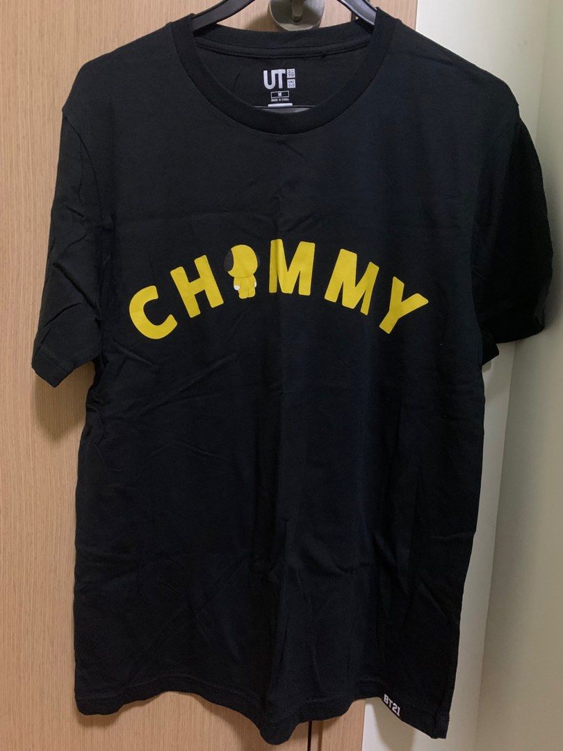T-Shirt BT21 Chimmy Black Good Time
