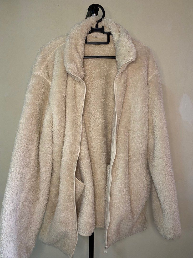 Uniqlo faux on sale fur coat