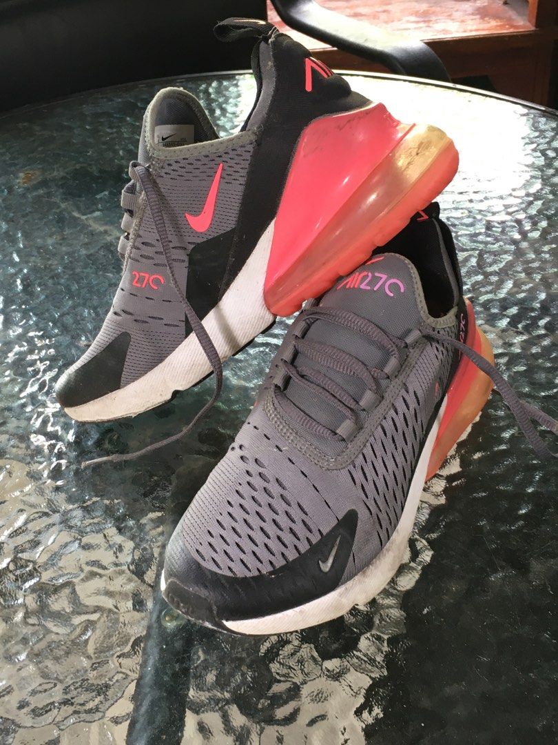 USED Nike Running Shoes AIR270 Women s Fashion Footwear