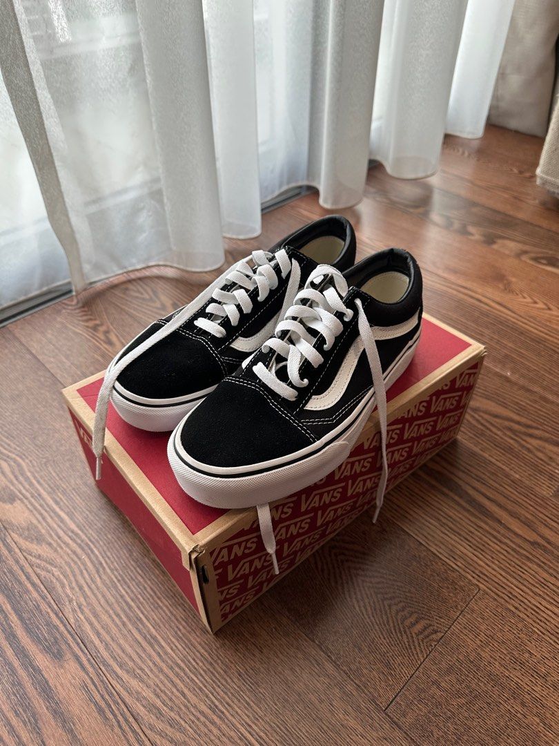 Silver platform vans hot sale