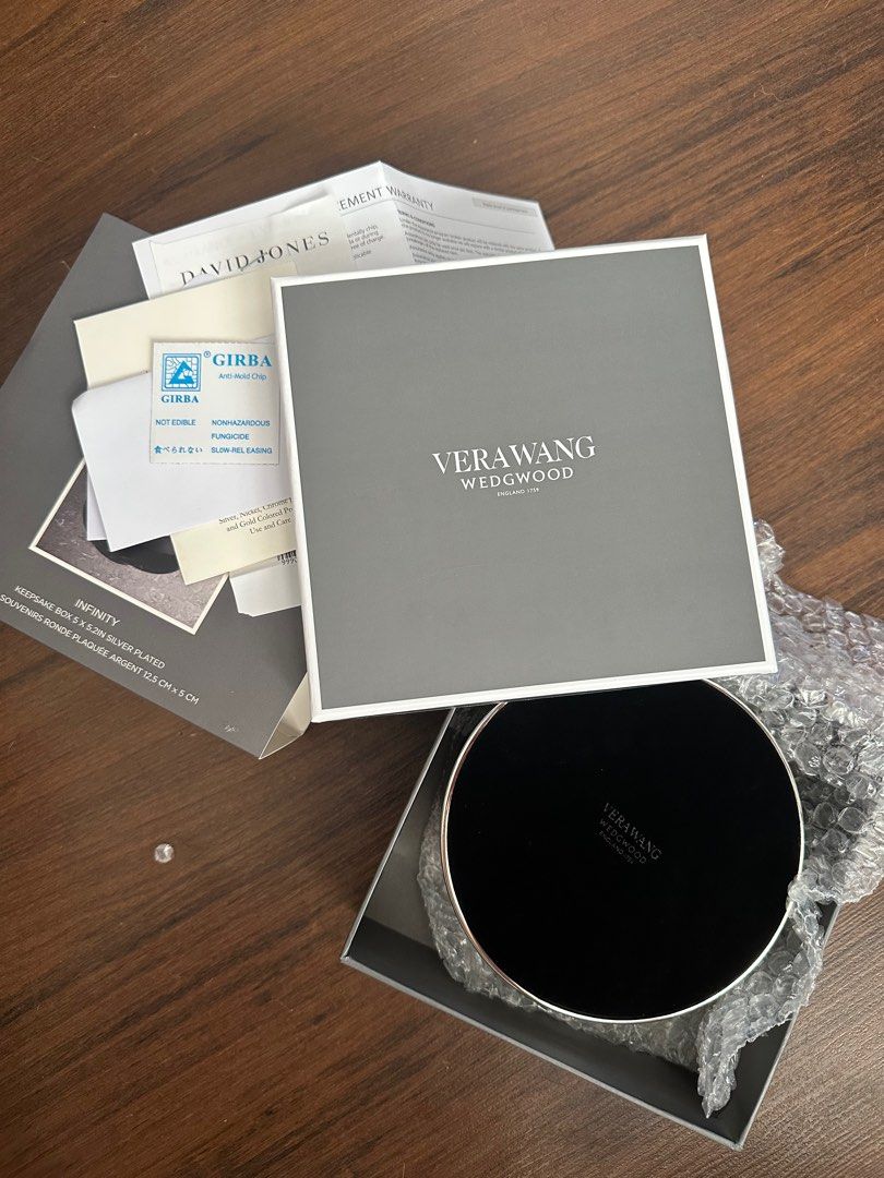 Vera Wang Wedgwood keepsake box Carousell