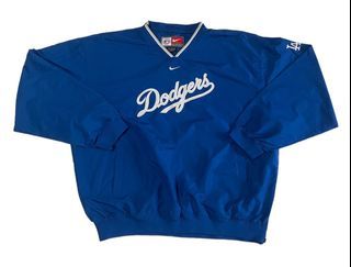 Los Angeles Dodgers "LA" Blue pullover Hoodie Size S Pre-owned L  25 PTP 19