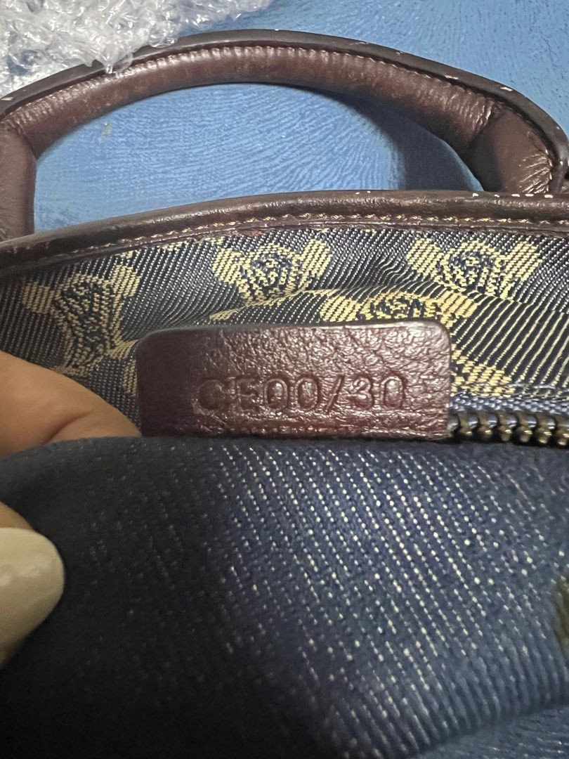 Vintage Authentic Celine Macadam Boogie denim (Category: Luxury Bags & Wallets) located in Batangas. Submitted by fettucini75-05425 (Listing ID 1244341063, Image 3). Description: Vintage Authentic Celine Macadam Boogie denim.