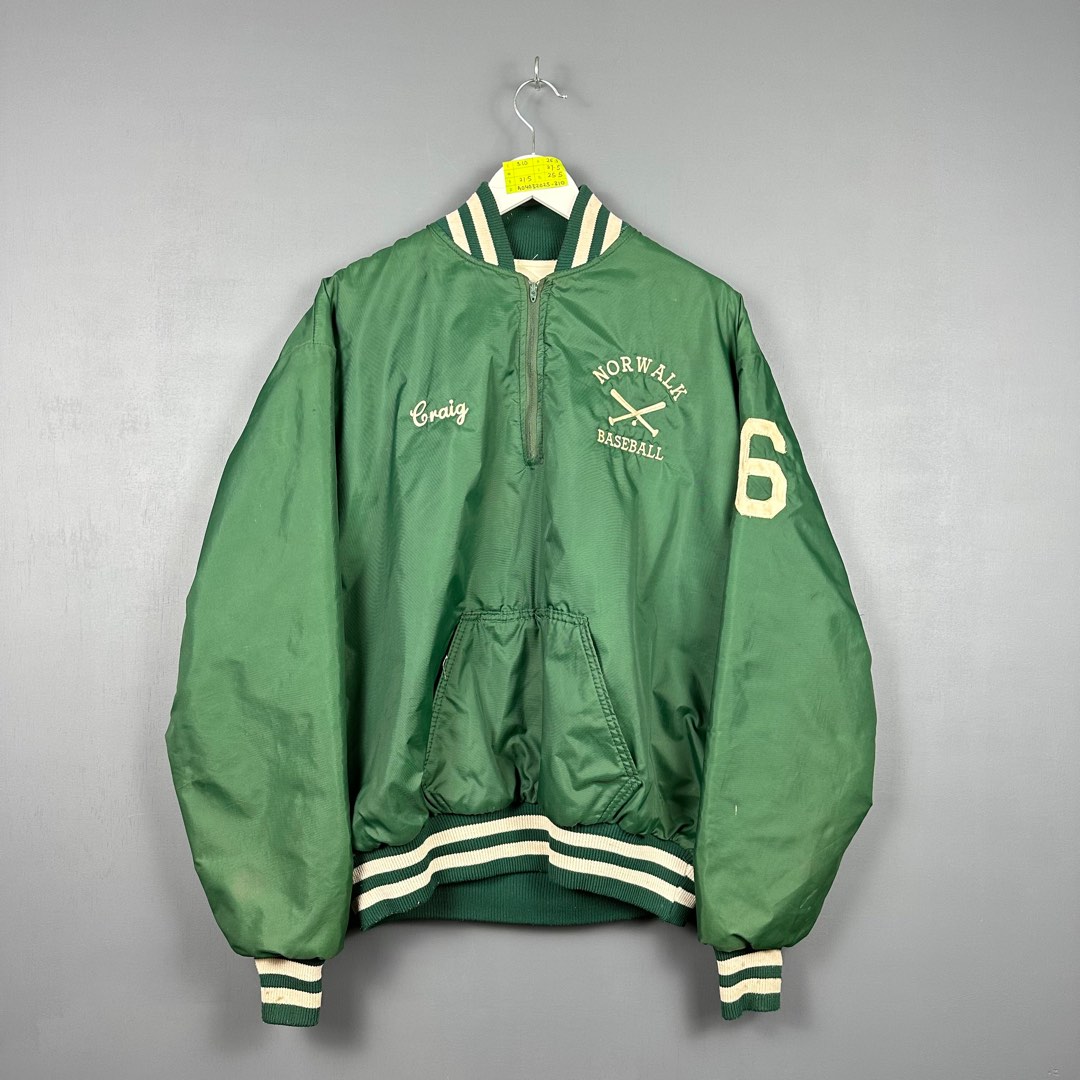 Vintage baseball bomber new arrivals jacket