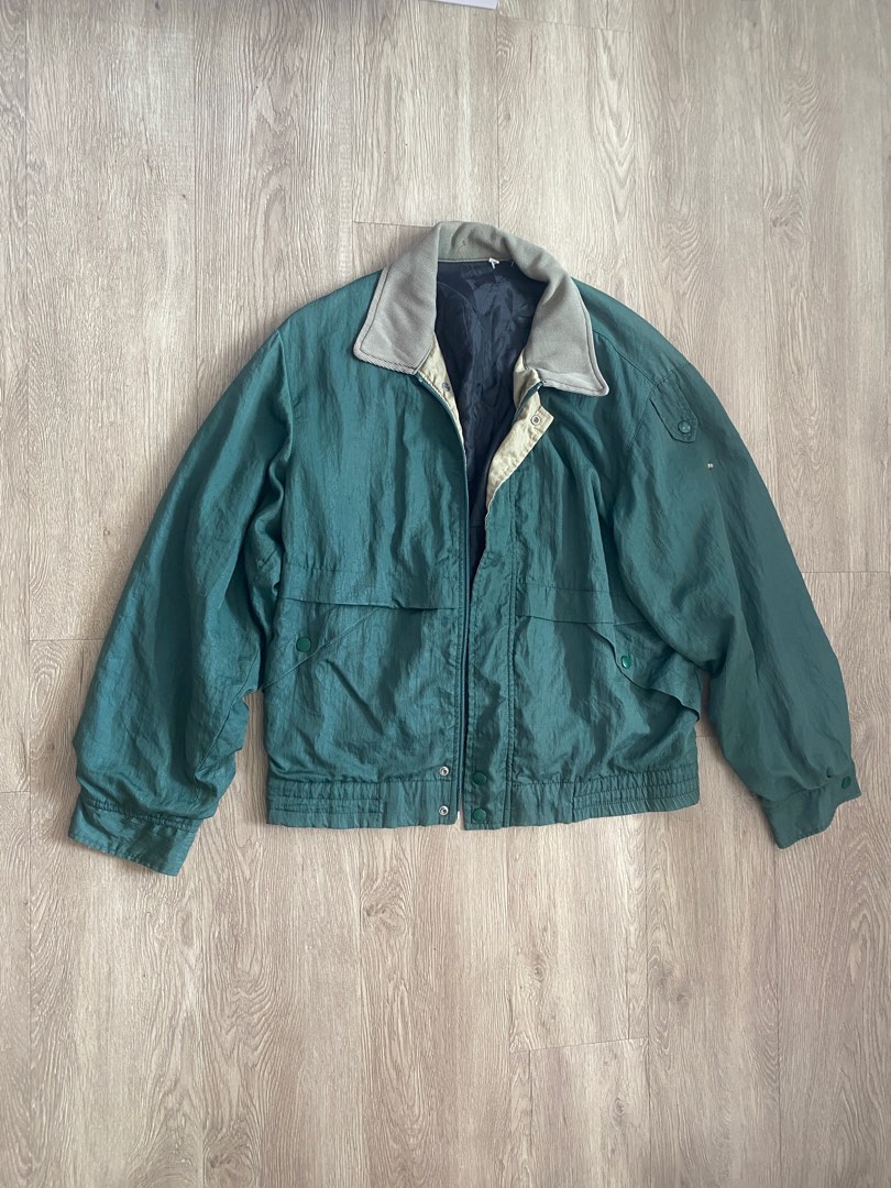 Forest green windbreaker new arrivals
