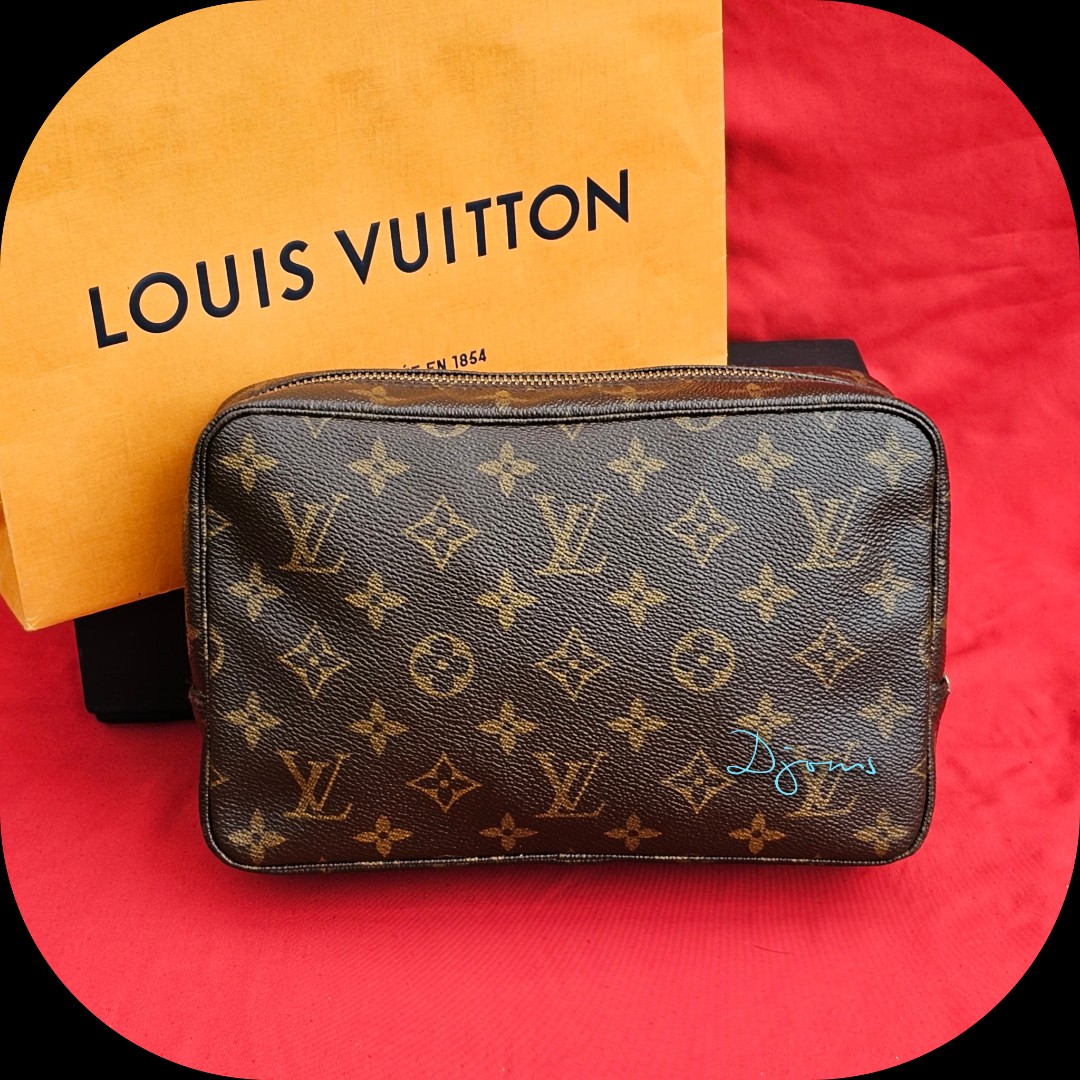 LV Trousse de toilette small bag, Luxury, Bags & Wallets on Carousell