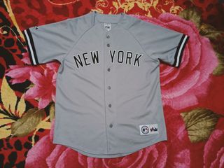 MAJESTIC  HIDEKI MATSUI New York Yankees 2003 Throwback Away Baseball  Jersey
