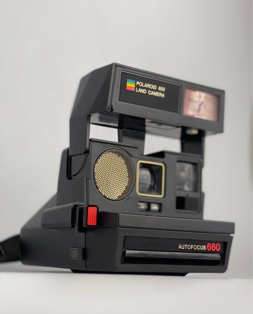 Vintage Polaroid Land Camera Auto Focus 660 On Carousell