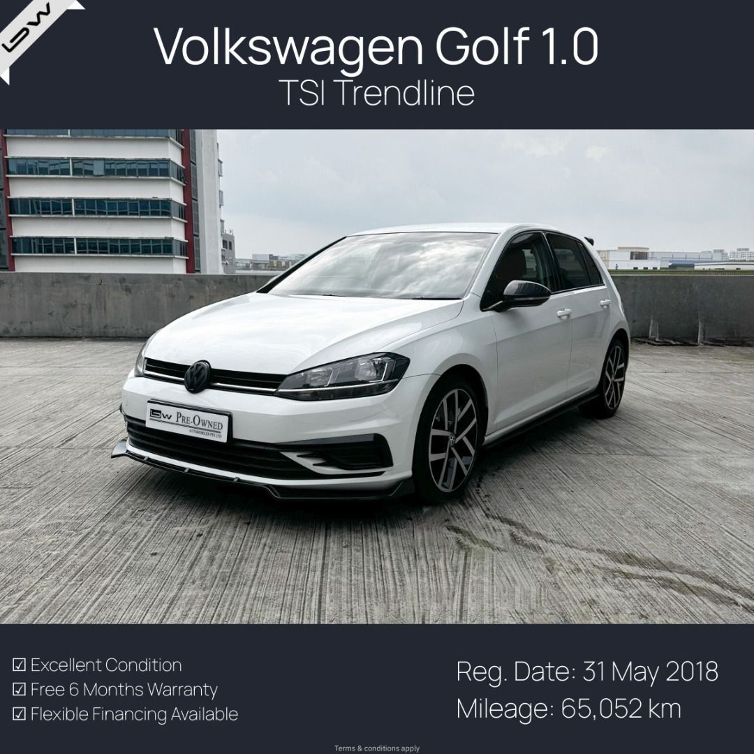 Volkswagen golf store 1.0 tsi trendline