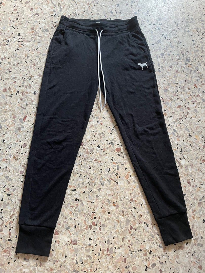 Victoria secret pink black joggers top