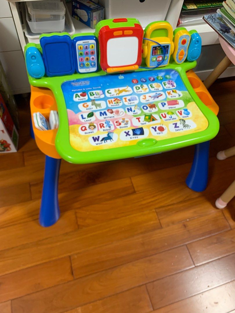 Vtech Explore Write Activity Desk with 4 expansion packs