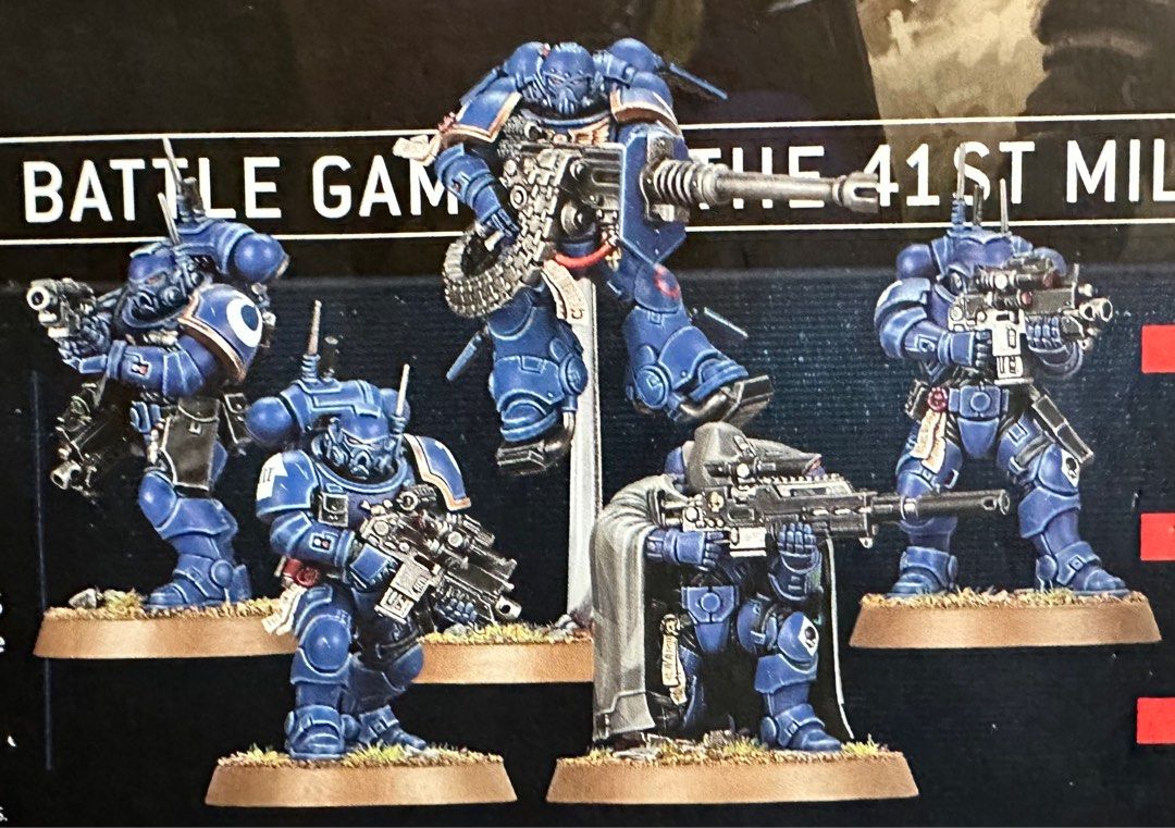 Warhammer 40K Primaris Space Marines Phobos Armour Mix squad of 5