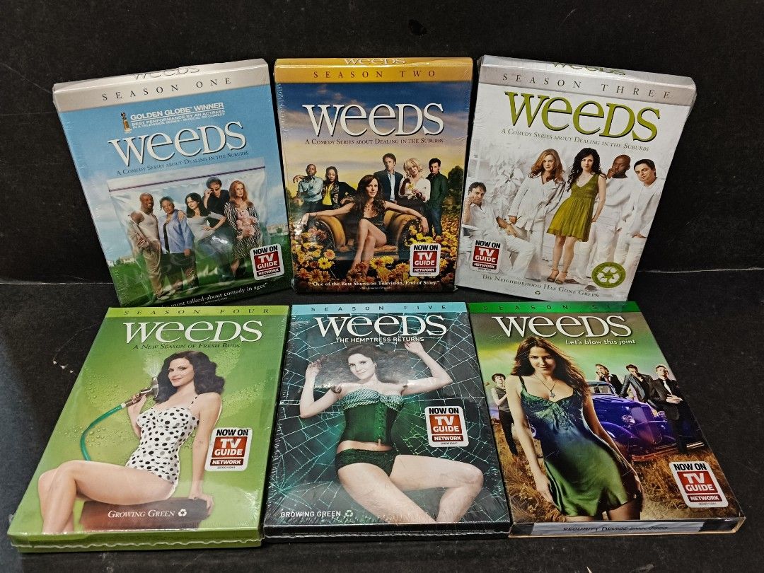 WEEDS Season 1,2,3,4,5,6 Original DVD Set (Region 1), Hobbies ...