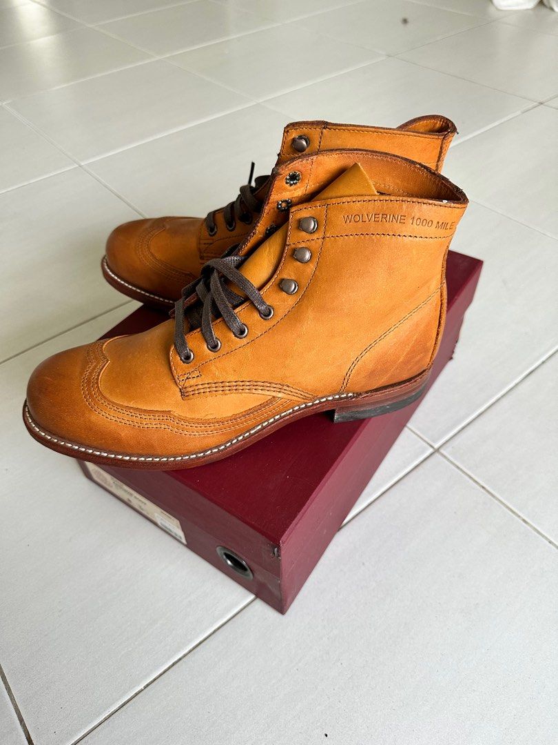 Addison 1 mile cheap wingtip boot