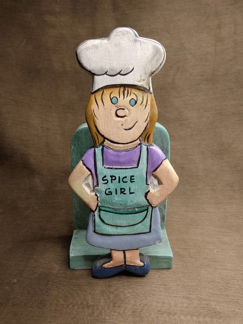 Wooden Menu Statue Rack stand on Carousell
