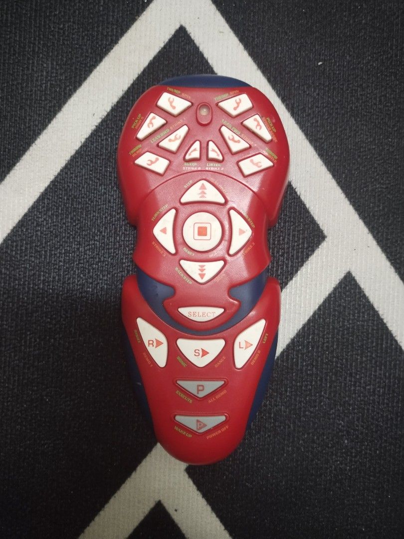 WowWee Robosapien Robot Red Spider Man Marvel Remote Only