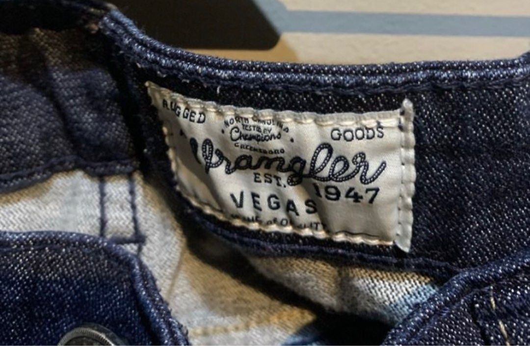 Wrangler Jeans Original Authentic 100% Denim Celana Panjang Jeans Preloved ORIGINAL SLIM STRAIGHT DENIM 28