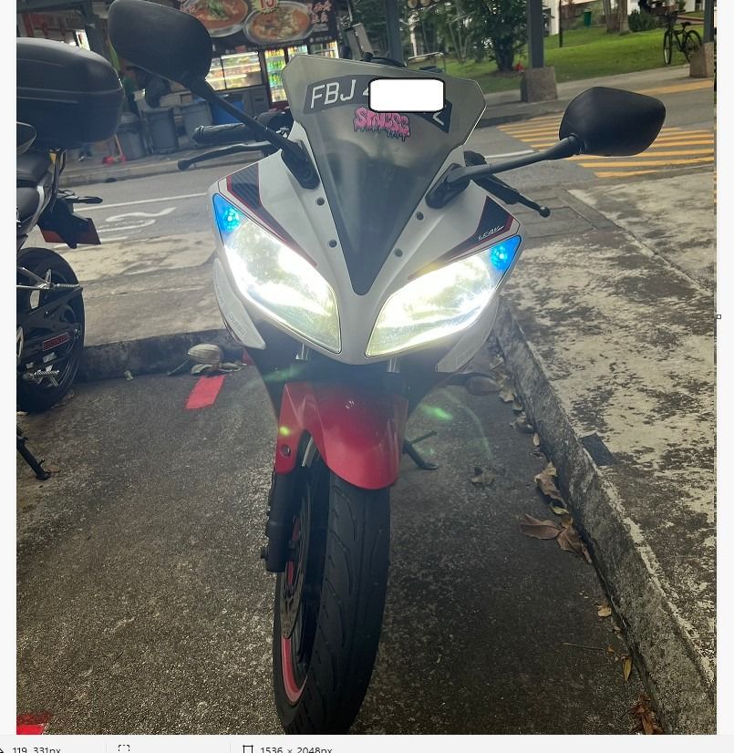 Yamaha R15 V1 V2 Model H4 a.k.a HS1 LED headlight bulb CSP Y19 LED Chip Cool White 6000KELVIN 4000LM LUMEN CASH CARRY Motorcycles Motorcycle Accessories on Carousell