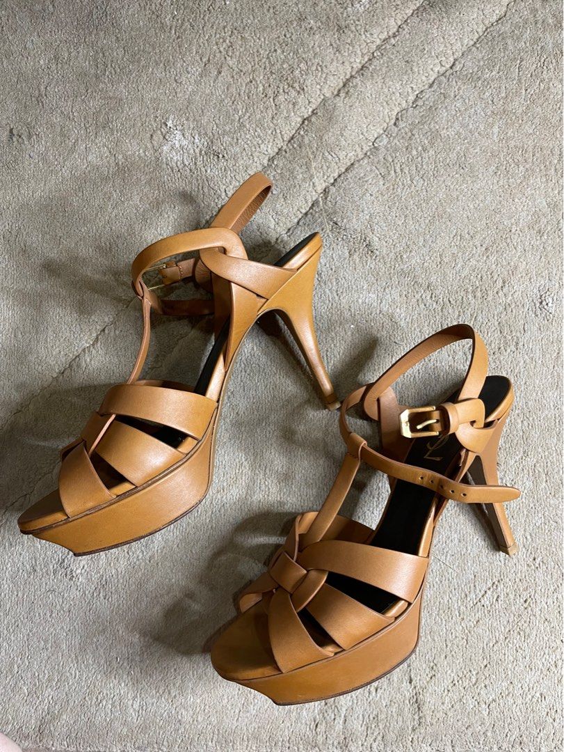 Ysl tribute low heel sale hot sale