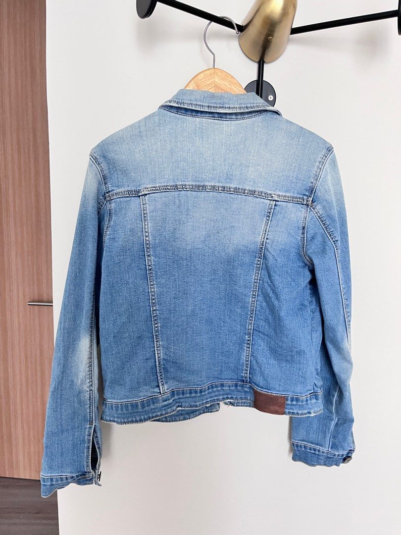 Zara denim discount jacket girls