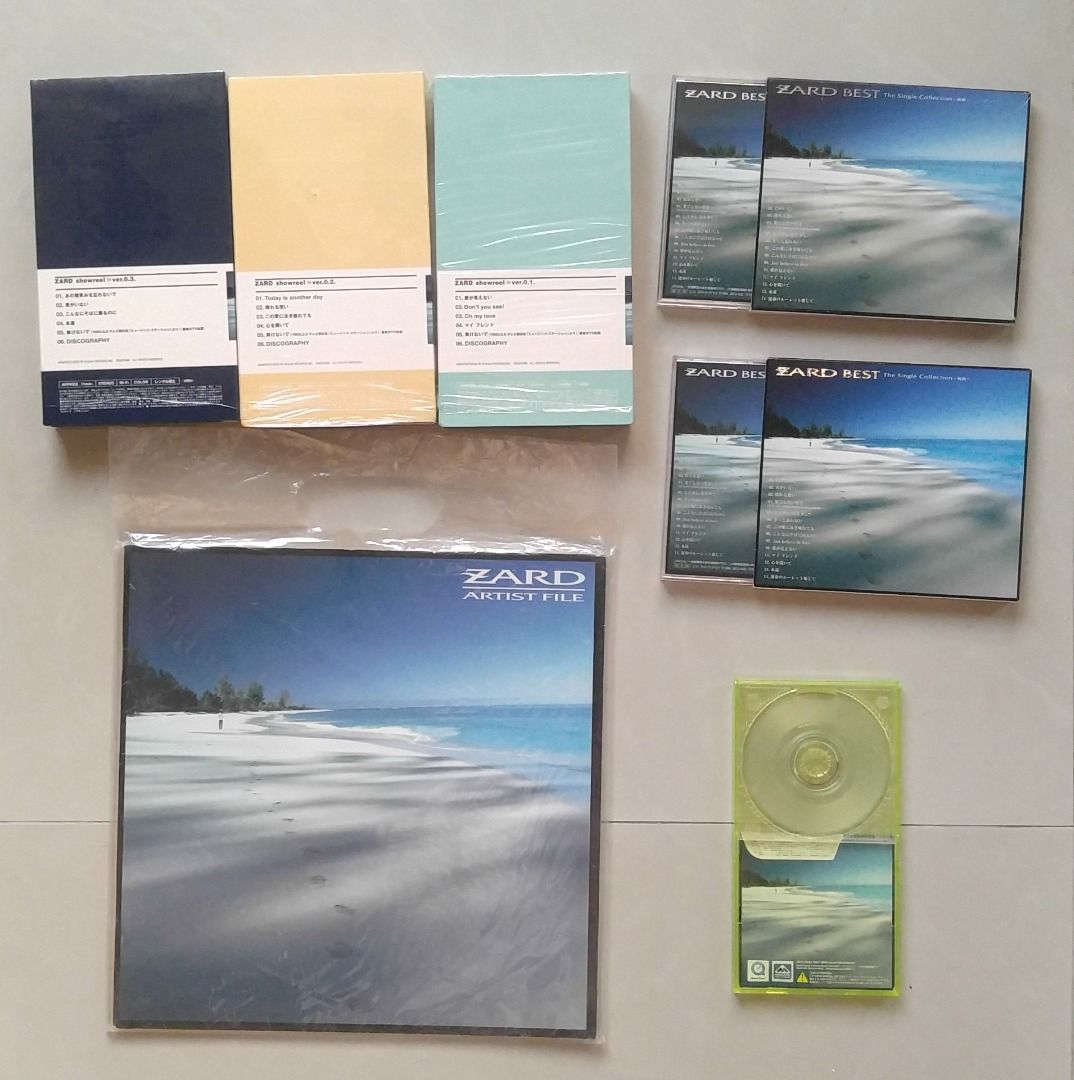 ZARD ZARD BEST～Single Collection 軌跡～ 大全配 日版 二手 CD, 書籍、休閒與玩具, 樂器、音樂相關