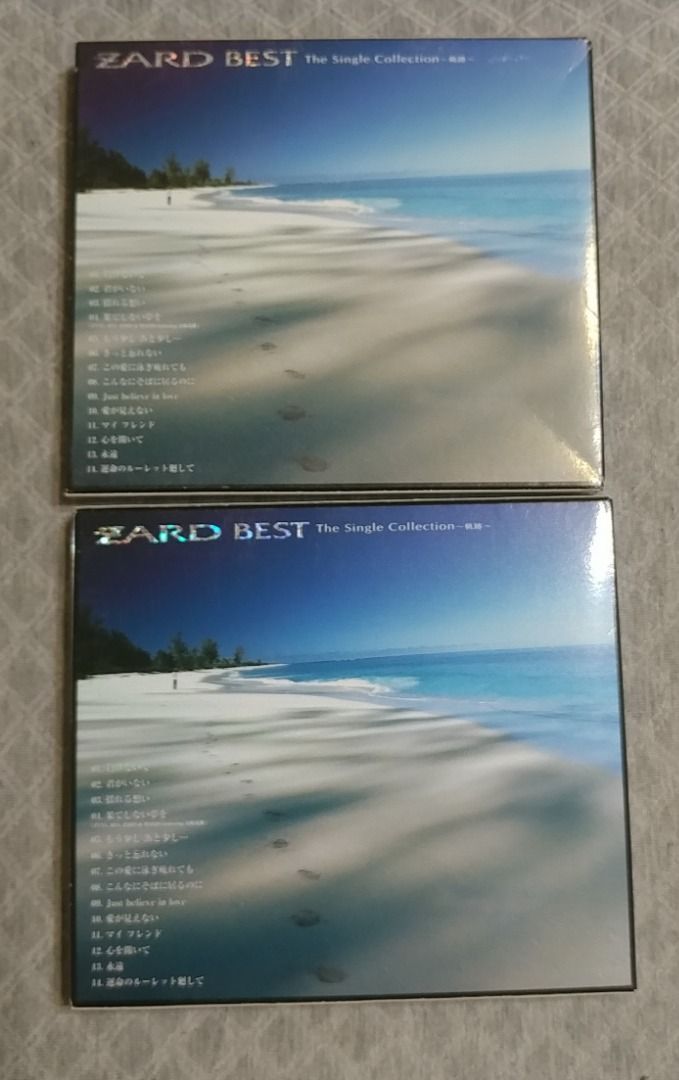ZARD ZARD BEST～Single Collection 軌跡～ 大全配 日版 二手 CD, 書籍、休閒與玩具, 樂器、音樂相關