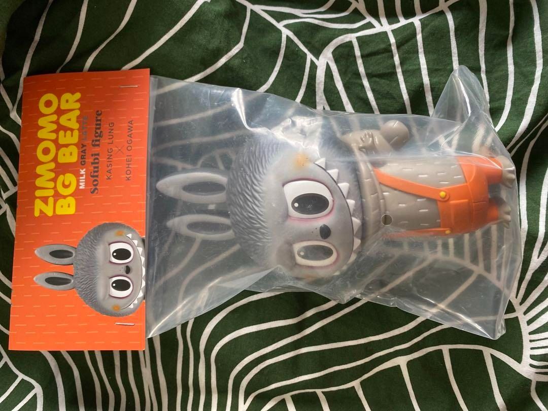 zimomo / 限量50 BG BEAR TTF figure art toy sofubi not labubu 