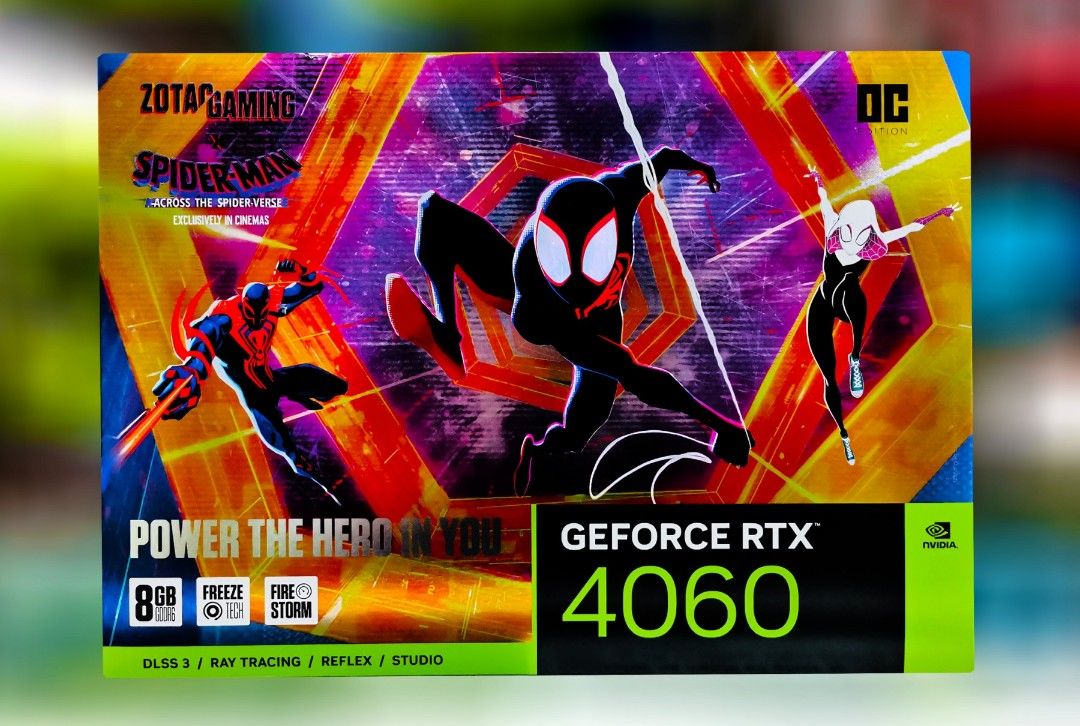 ZOTAC GAMING GeForce RTX 4060 8GB OC Spider-Man™: Across The